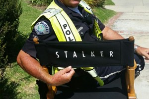 Police on set